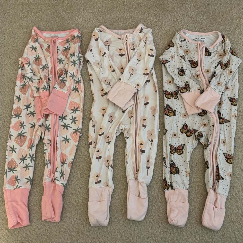 3 Bamboo Pajamas Convertible Sleepers